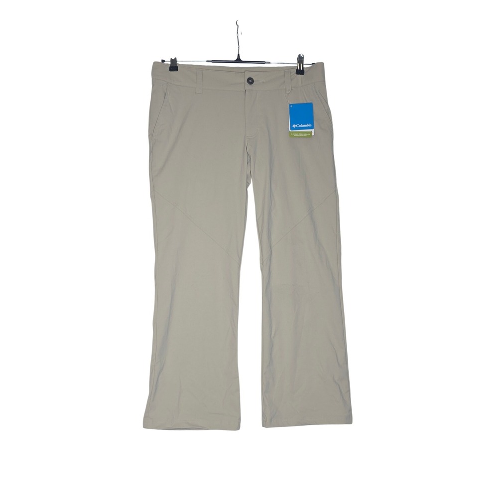 Columbia NWT Mumbai Mover III Pants Womens 12 Short Tan Omni-Shield XK8975-160